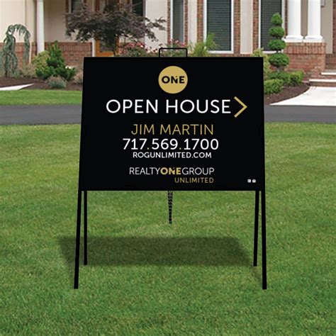 house for sale metal sign|metal open house signs.